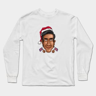 Christmas Rishi Sunak Santa Long Sleeve T-Shirt